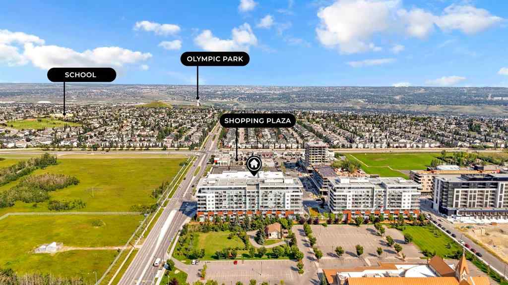 MLS® A2255394 - Unit #713 8505 Broadcast Avenue SW in West Springs Calgary, Residential