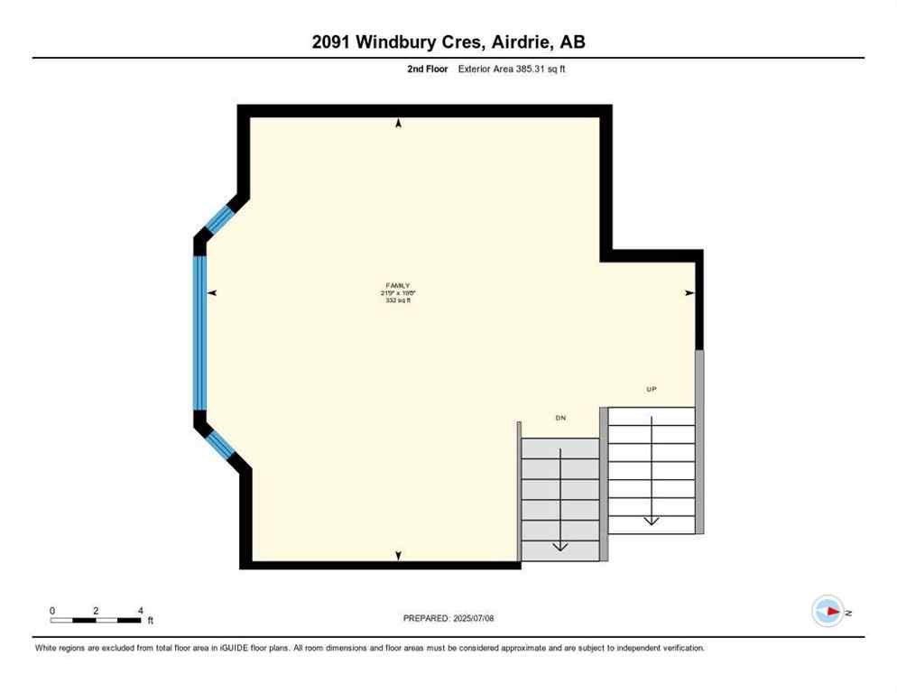 MLS® A2255404 - 2091 Windbury Crescent SW in South Windsong Airdrie, Residential