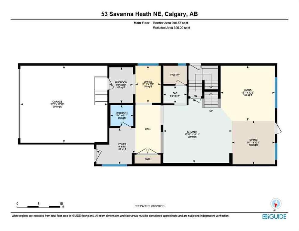 MLS® A2255412 - 53 Savanna Heath NE in Saddle Ridge Calgary, Residential
