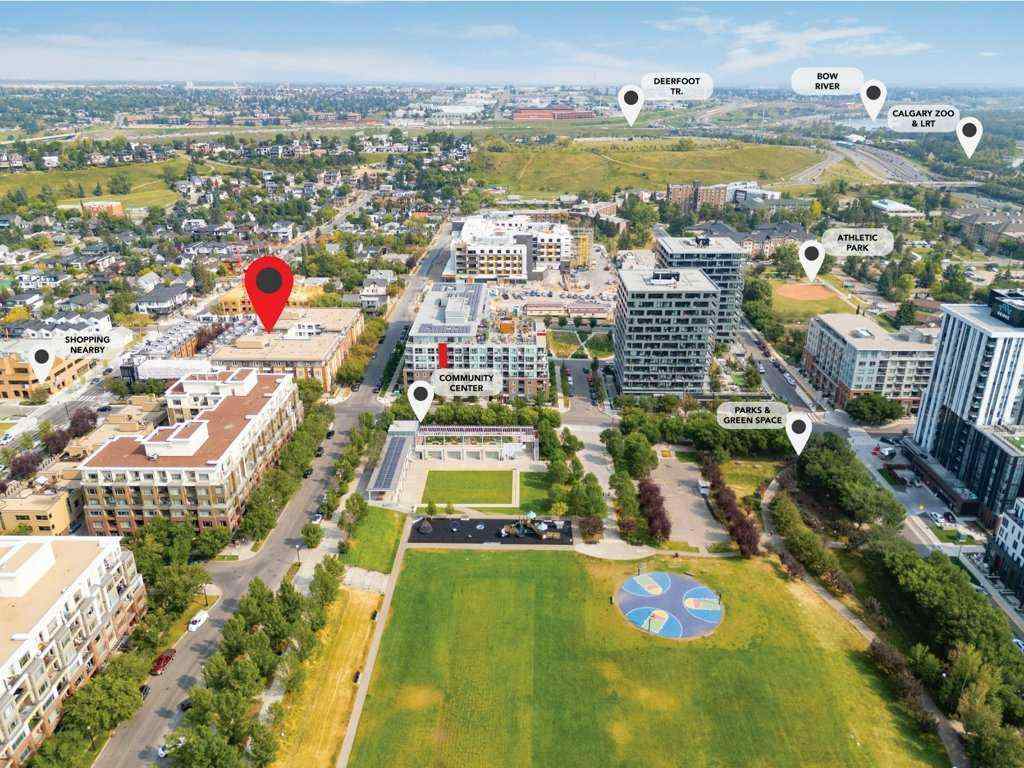 MLS® A2255413 - Unit #307 1000 Centre Avenue NE in Bridgeland/Riverside Calgary, Residential