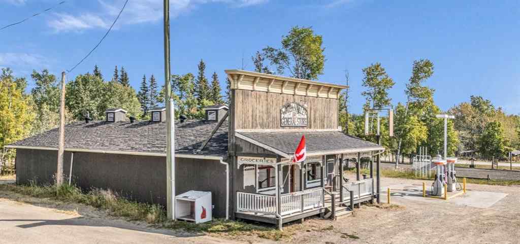 MLS® A2255420 - 5204 579 Highway  in Watervalley Rural Mountain View County, Commercial