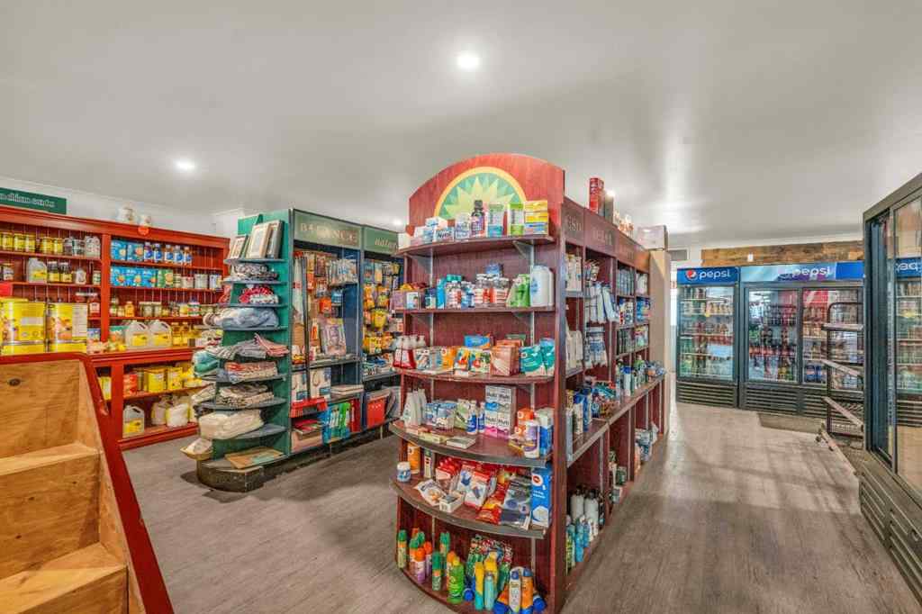 MLS® A2255420 - 5204 579 Highway  in Watervalley Rural Mountain View County, Commercial