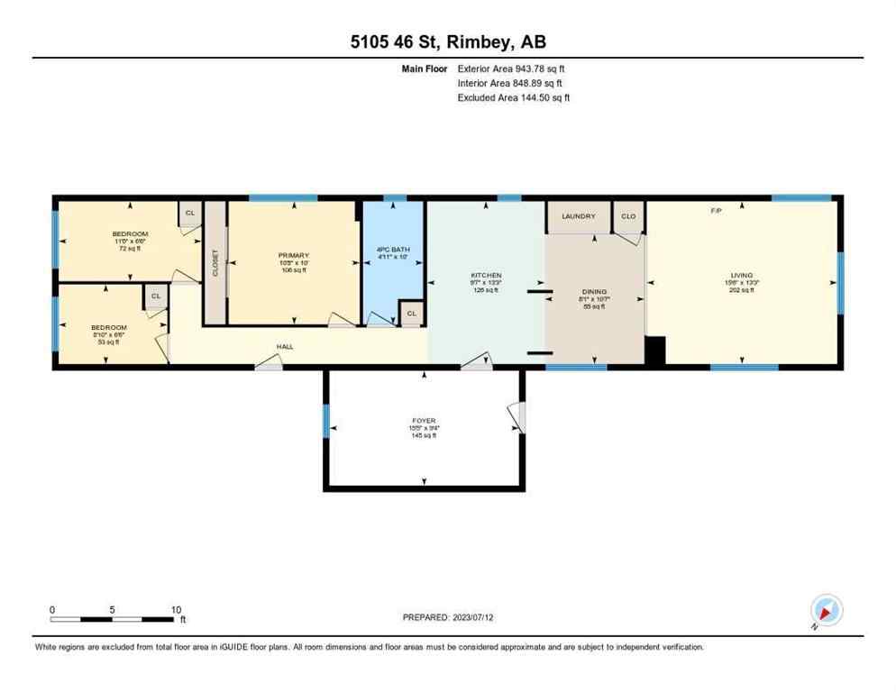 MLS® A2255449 - 5105 46 Street  in NONE Rimbey, Residential