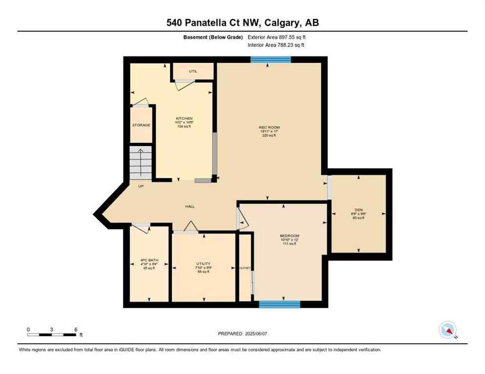 MLS® A2255456 - 540 Panatella Court NW in Panorama Hills Calgary, Residential
