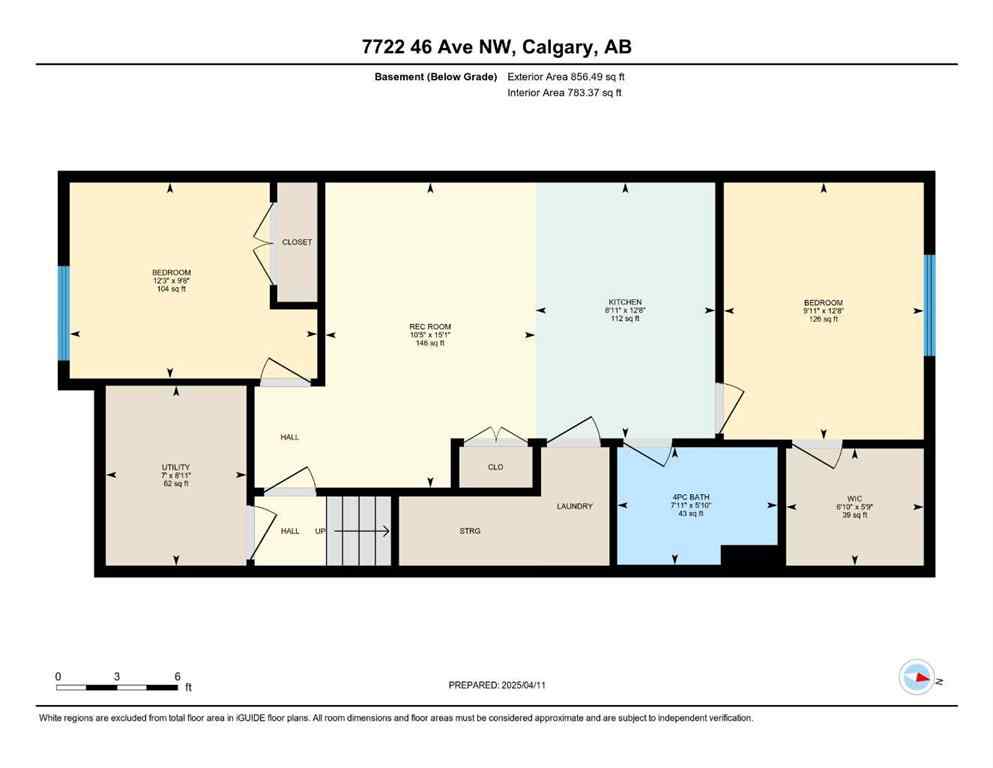 MLS® A2255474 - 7722 46 Avenue NW in Bowness Calgary, Residential
