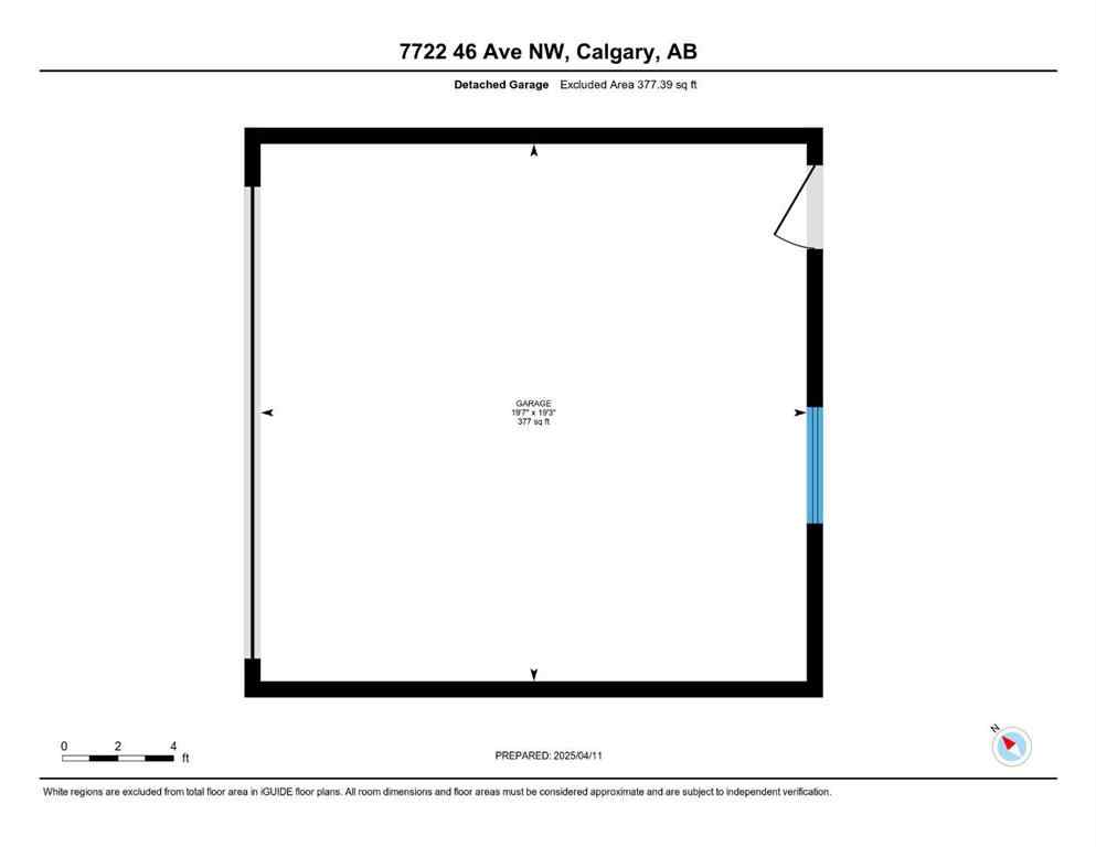 MLS® A2255474 - 7722 46 Avenue NW in Bowness Calgary, Residential