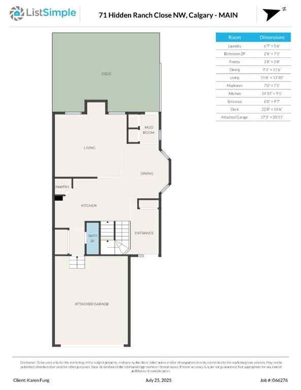 MLS® A2255479 - 71 Hidden Ranch Close NW in Hidden Valley Calgary, Residential