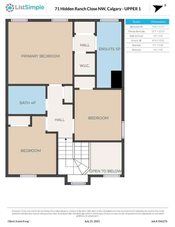 MLS® A2255479 - 71 Hidden Ranch Close NW in Hidden Valley Calgary, Residential