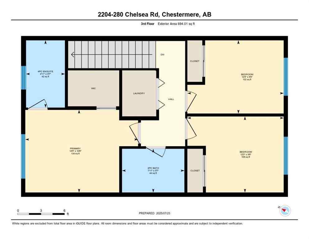 MLS® A2255505 - Unit #2204 280 Chelsea Road  in Chelsea_CH Chestermere, Residential