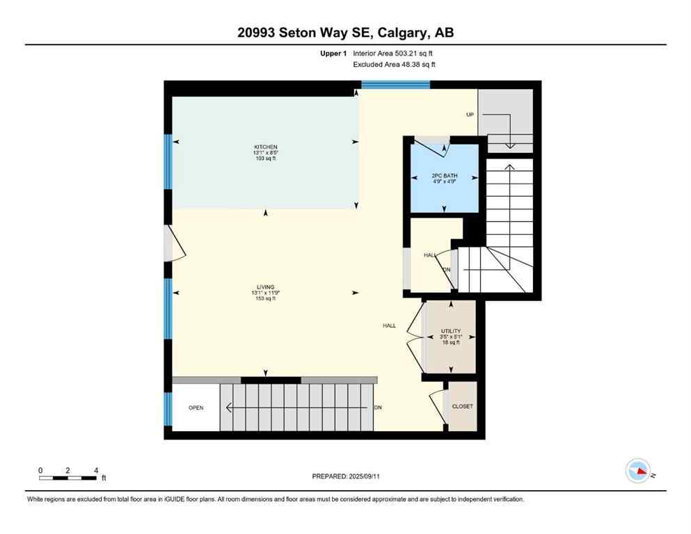 MLS® A2255509 - 20993 Seton Way SE in Seton Calgary, Residential