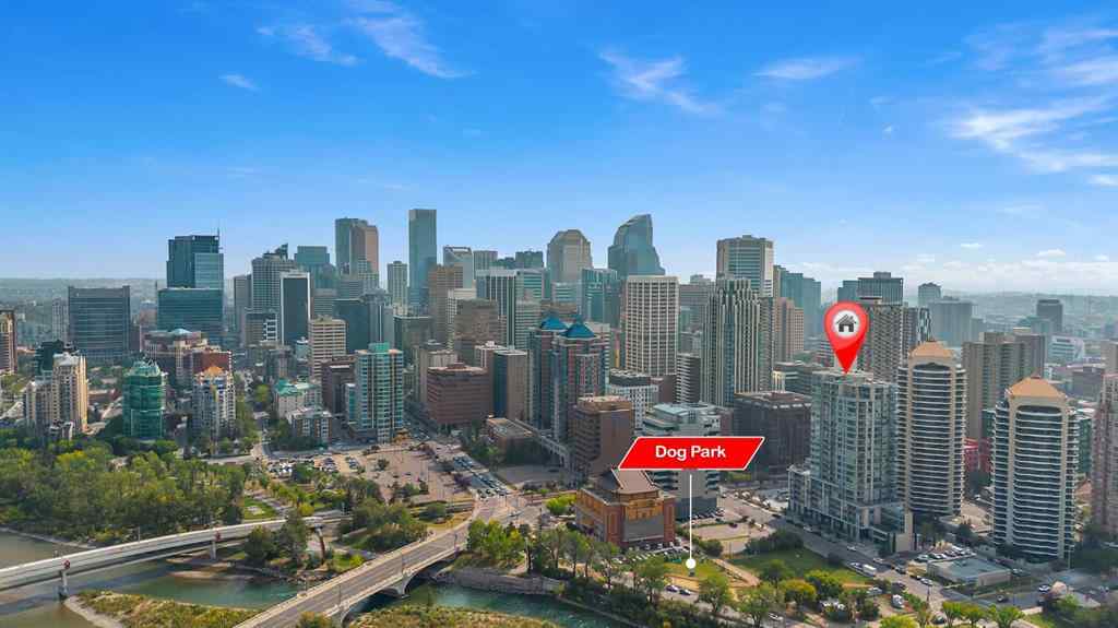 MLS® A2255535 - Unit #413 1025 5 Avenue SW in Downtown West End Calgary, Residential