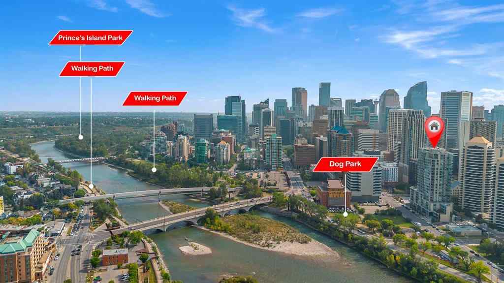 MLS® A2255535 - Unit #413 1025 5 Avenue SW in Downtown West End Calgary, Residential