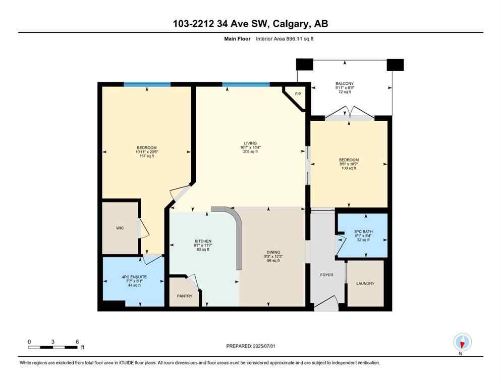 MLS® A2255540 - Unit #103 2212 34 Avenue SW in South Calgary Calgary, Residential