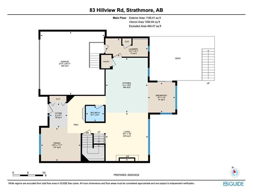 MLS® A2255545 - 83 Hillview Road  in Hillview Estates Strathmore, Residential