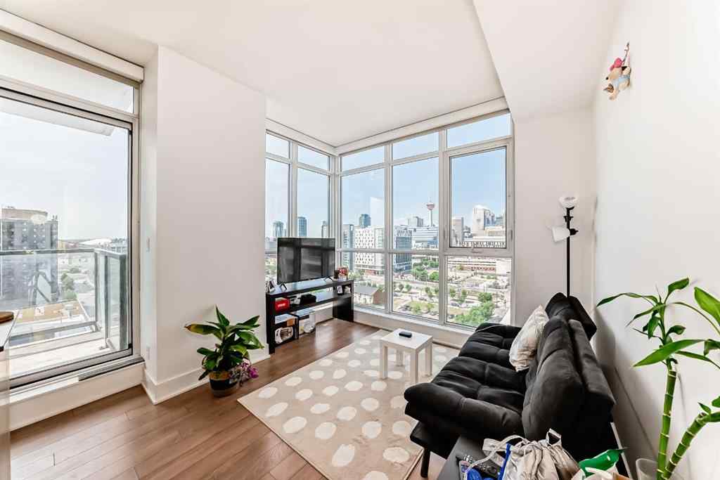 MLS® A2255550 - Unit #1202 550 Riverfront Avenue SE in Downtown East Village Calgary, Residential