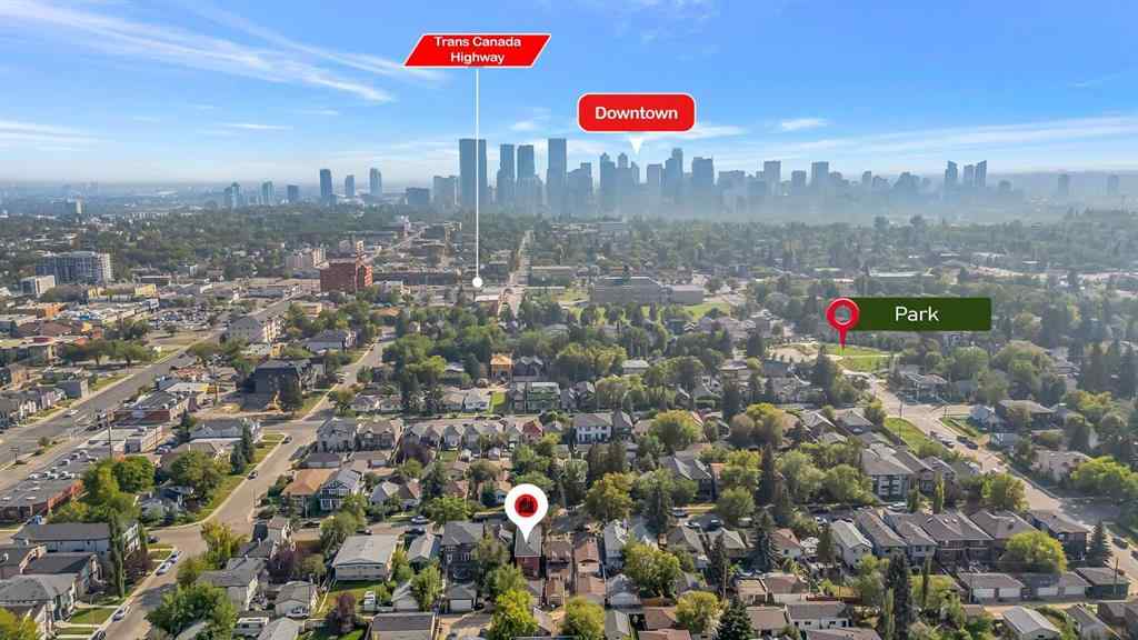 MLS® A2255562 - 220 21 Avenue NW in Tuxedo Park Calgary, Residential
