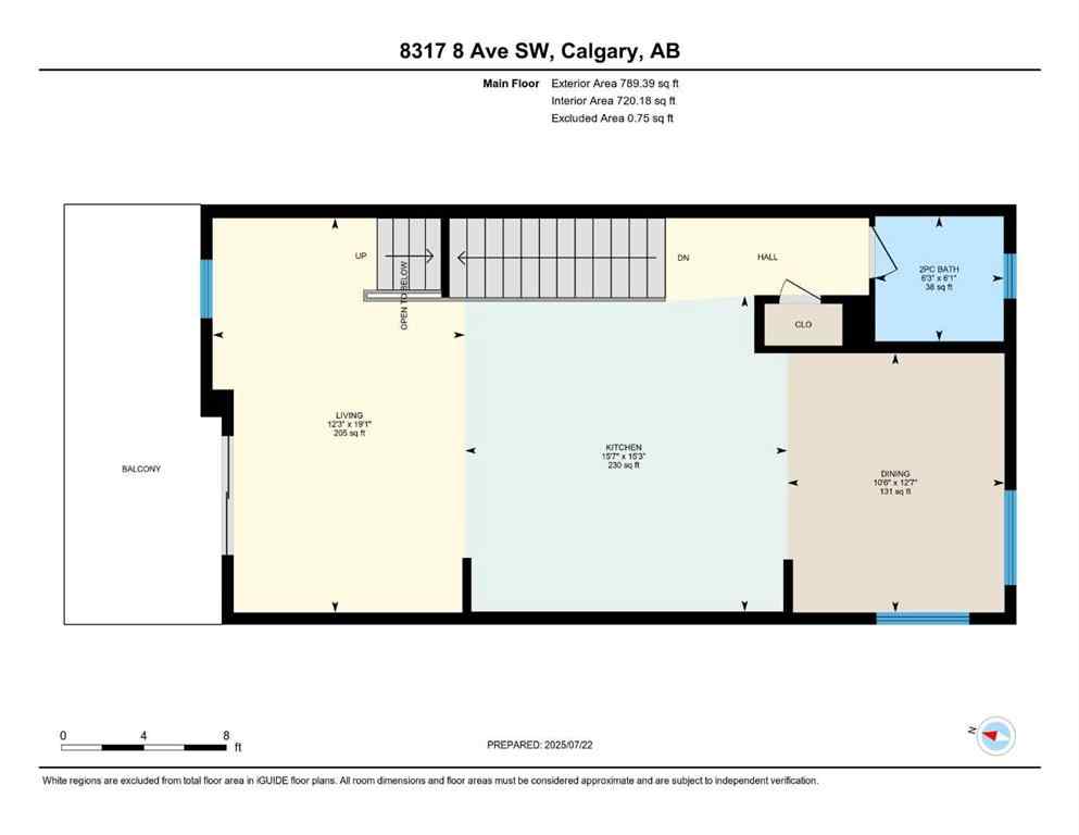 MLS® A2255576 - 8349 8 Avenue SW in West Springs Calgary, Residential