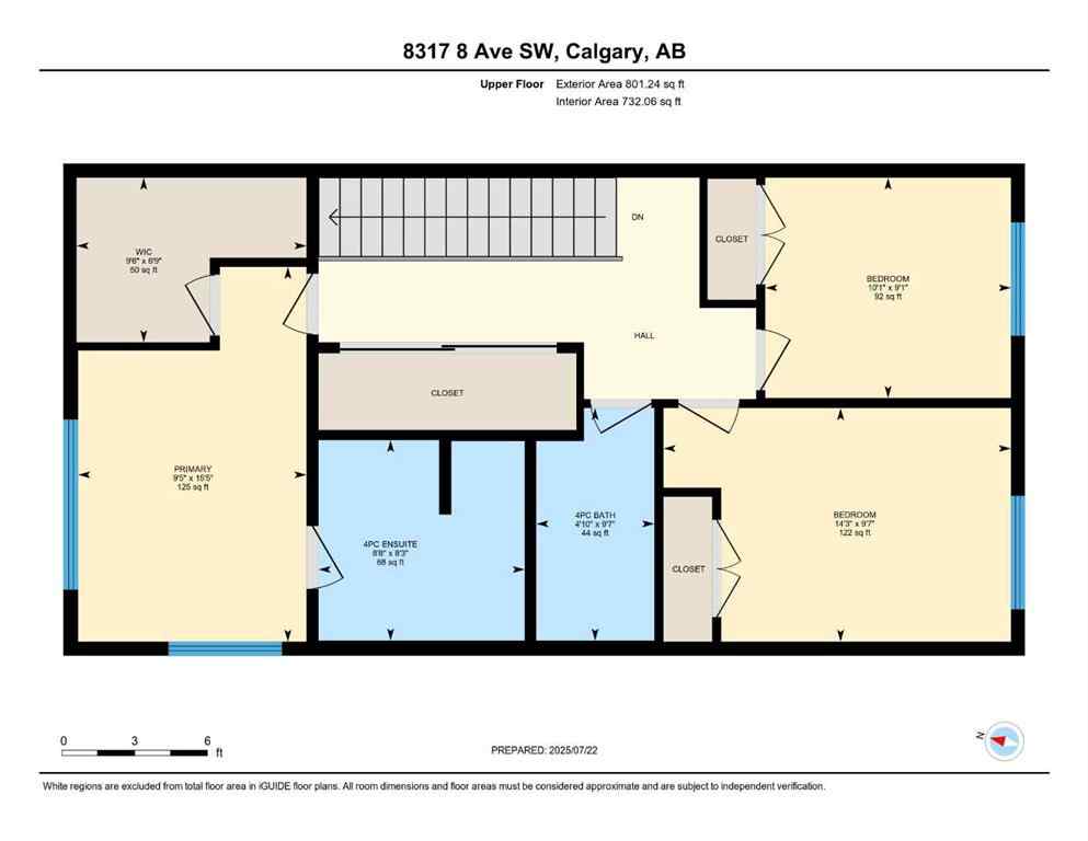 MLS® A2255576 - 8349 8 Avenue SW in West Springs Calgary, Residential