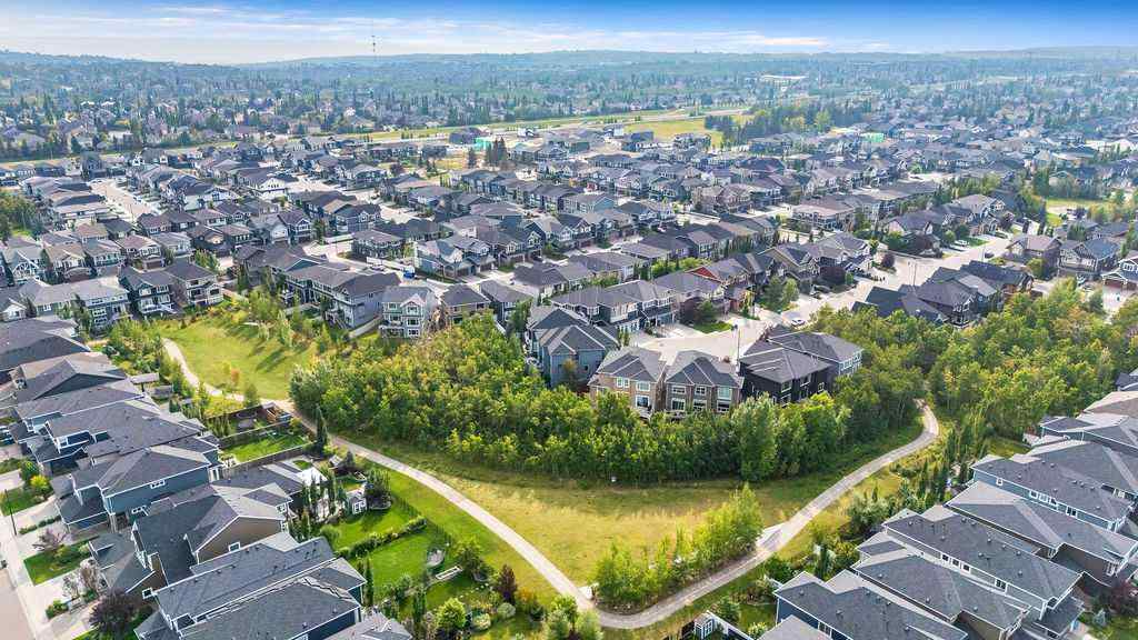 MLS® A2255607 - 45 West Grove Way SW in West Springs Calgary, Residential