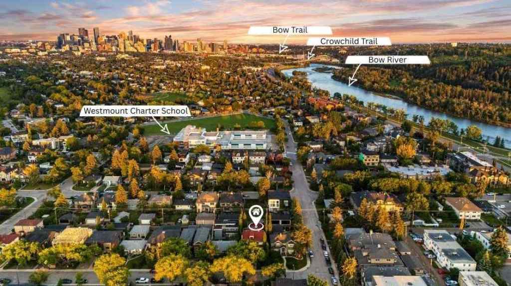 MLS® A2255613 - 708 33A Street NW in Parkdale Calgary, Residential