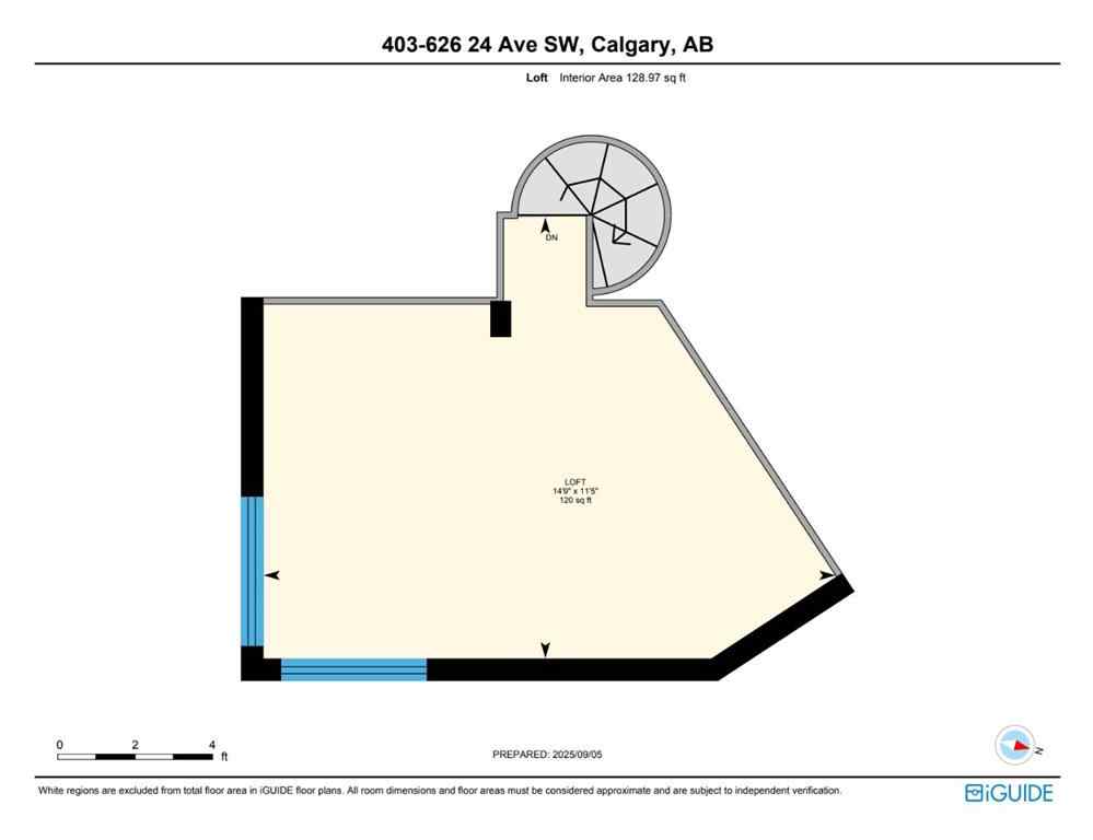 MLS® A2255622 - Unit #403 626 24 Avenue SW in Cliff Bungalow Calgary, Residential