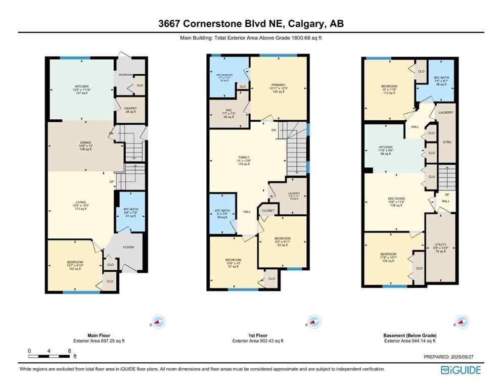 MLS® A2255667 - 3667 Cornerstone Boulevard NE in Cornerstone Calgary, Residential