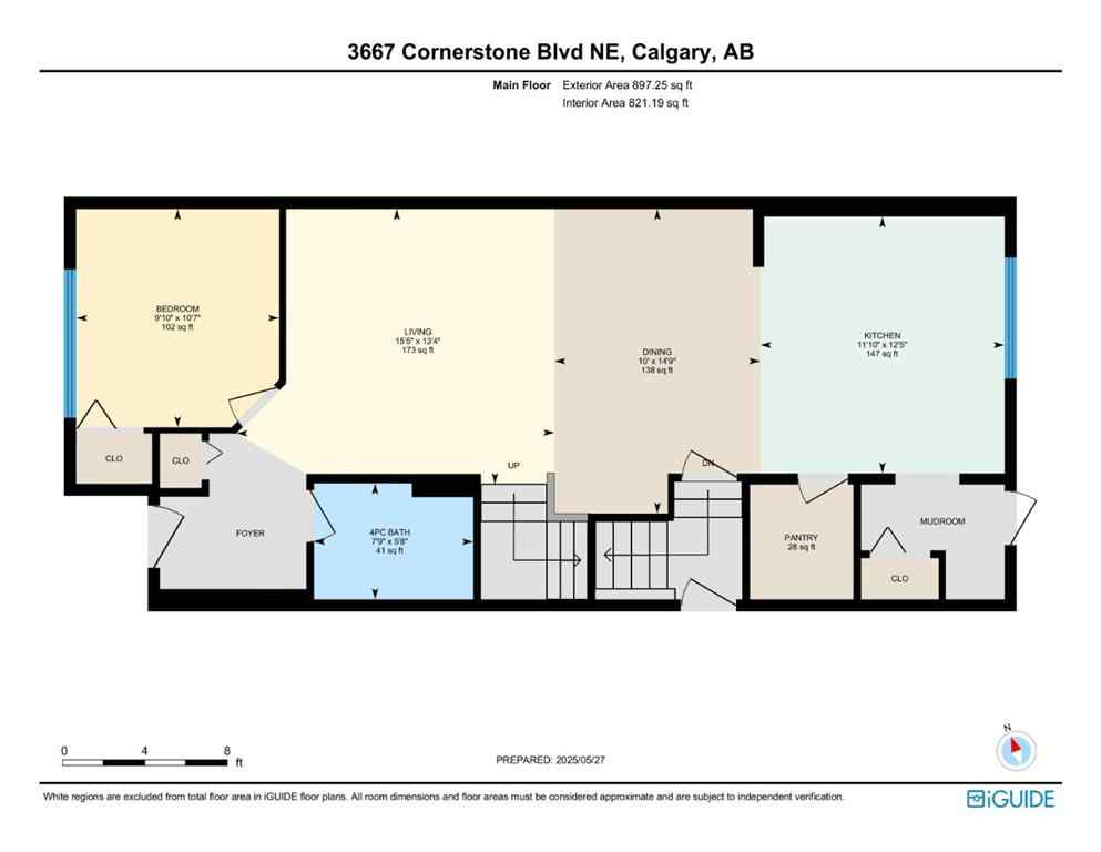 MLS® A2255667 - 3667 Cornerstone Boulevard NE in Cornerstone Calgary, Residential