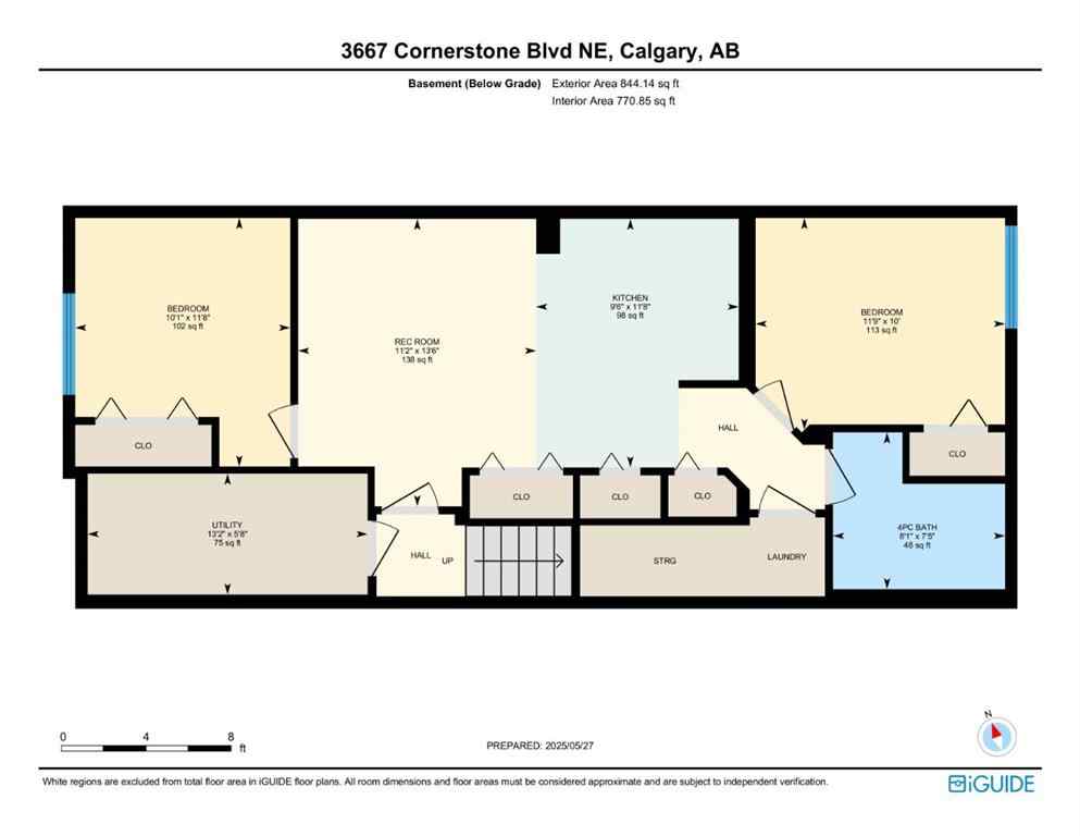 MLS® A2255667 - 3667 Cornerstone Boulevard NE in Cornerstone Calgary, Residential