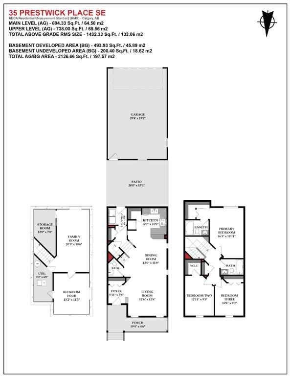 MLS® A2255669 - 35 Prestwick Place SE in McKenzie Towne Calgary, Residential