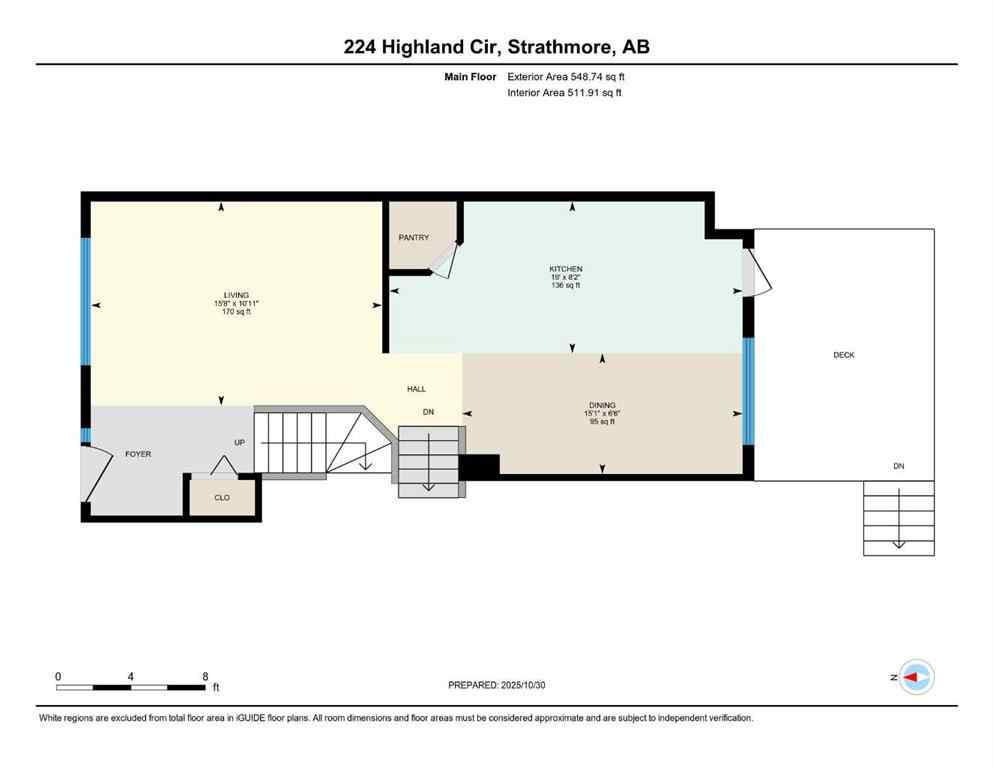 MLS® A2255682 - 224 Highland Circle  in Hillview Estates Strathmore, Residential