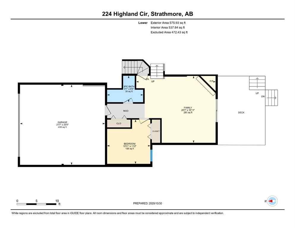 MLS® A2255682 - 224 Highland Circle  in Hillview Estates Strathmore, Residential