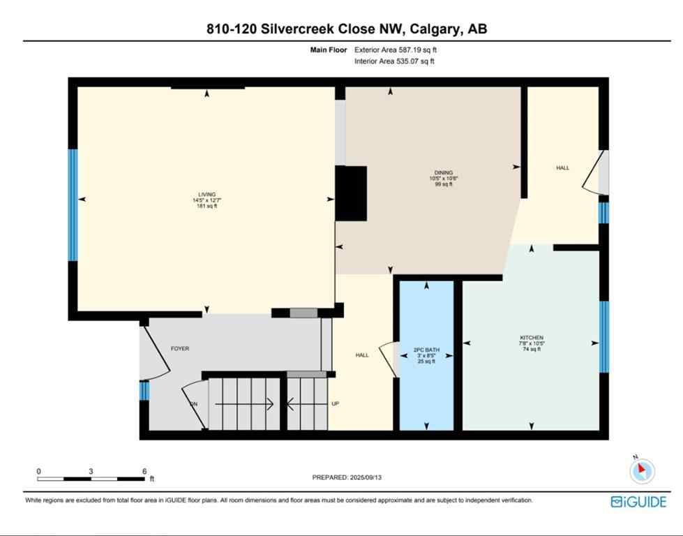 MLS® A2255702 - Unit #810 120 Silvercreek Close NW in Silver Springs Calgary, Residential