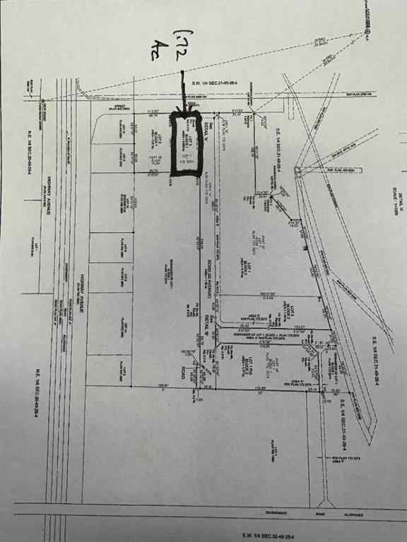MLS® A2255708 - Lot 3, Block 1, Plan 2521824   in Calmar Calmar, Land