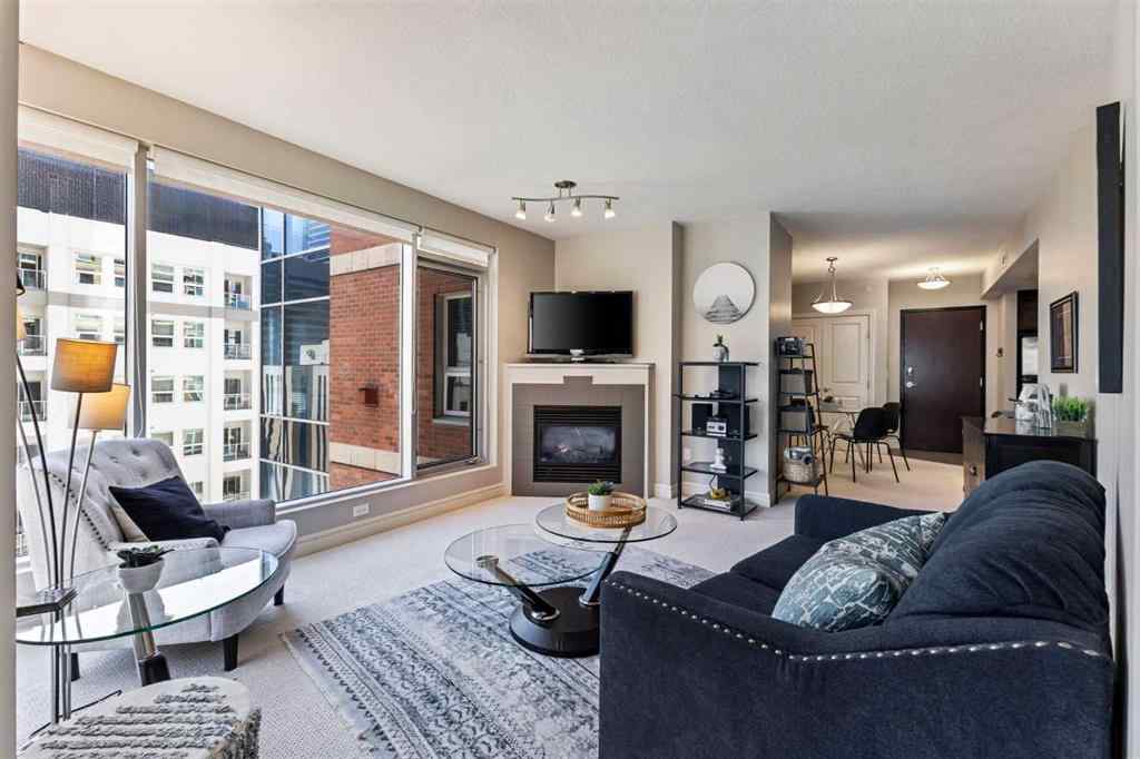 MLS® A2255727 - Unit #1106 910 5 Avenue SW in Downtown Commercial Core Calgary, Residential