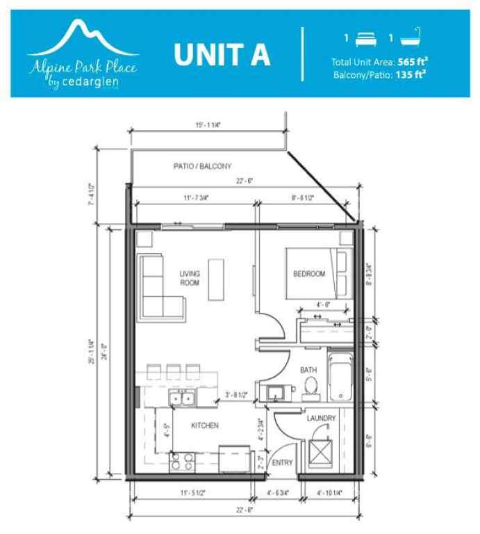 MLS® A2255780 - Unit #1111 15126 37 Street SW in Alpine Park Calgary, Residential