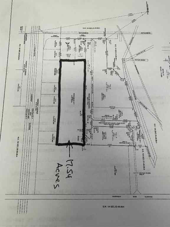 MLS® A2255829 - Lot 1, Block 1 Plan 1722074   in Calmar Calmar, Land