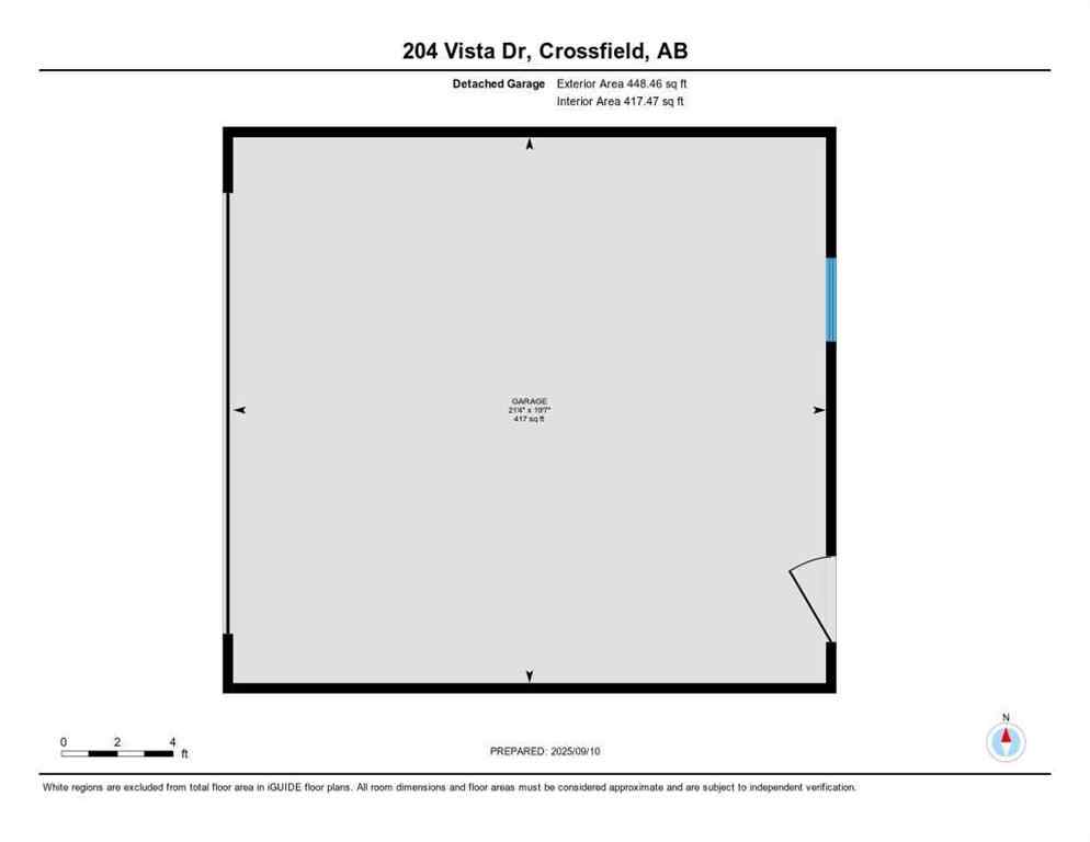MLS® A2255831 - 204 Vista Drive  in NONE Crossfield, Residential