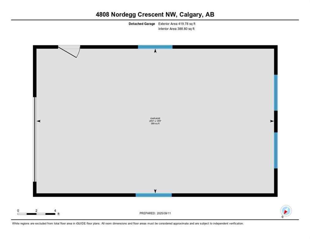MLS® A2255879 - 4808 Nordegg Crescent NW in North Haven Calgary, Residential