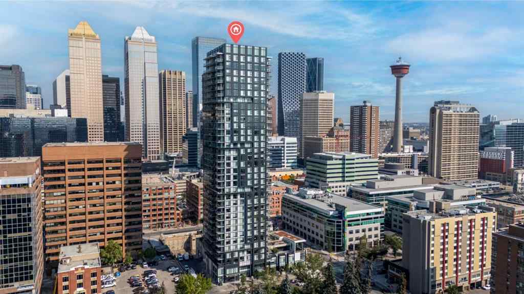 MLS® A2255892 - Unit #2405 310 12 Avenue SW in Beltline Calgary, Residential
