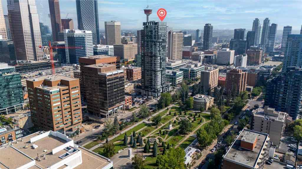 MLS® A2255892 - Unit #2405 310 12 Avenue SW in Beltline Calgary, Residential
