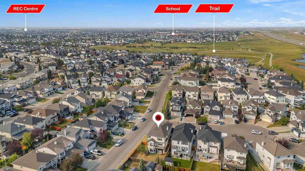 MLS® A2255896 - 202 Coral Reef Manor NE in Coral Springs Calgary, Residential