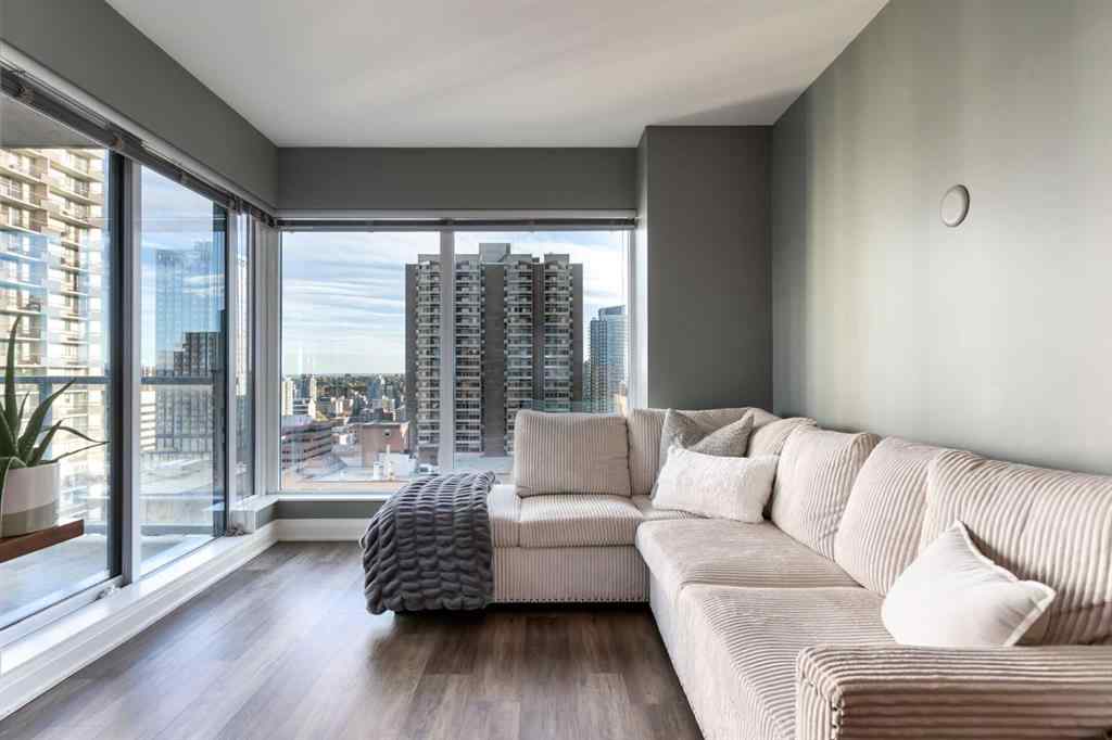 MLS® A2255897 - Unit #2208 930 6 Avenue SW in Downtown Commercial Core Calgary, Residential