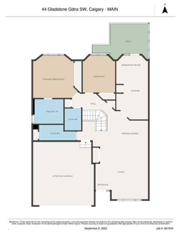 MLS® A2255924 - 44 Gladstone Gardens SW in Glamorgan Calgary, Residential