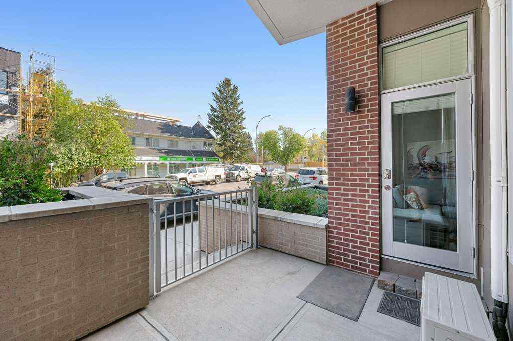 MLS® A2255929 - Unit #105 119 19 Street NW in West Hillhurst Calgary, Residential