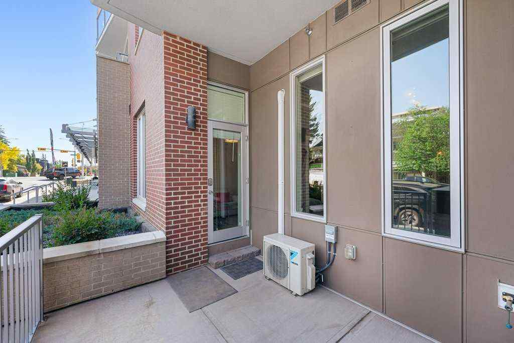 MLS® A2255929 - Unit #105 119 19 Street NW in West Hillhurst Calgary, Residential