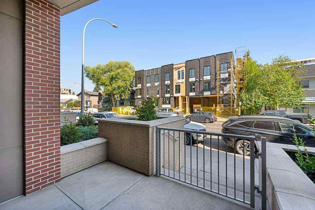 MLS® A2255929 - Unit #105 119 19 Street NW in West Hillhurst Calgary, Residential