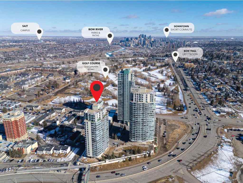 MLS® A2255941 - Unit #407 55 Spruce Place SW in Spruce Cliff Calgary, Residential