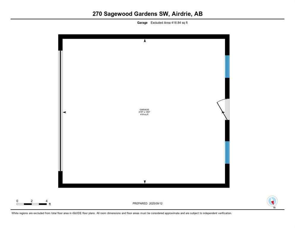 MLS® A2255984 - 270 Sagewood Gardens SW in Sagewood Airdrie, Residential