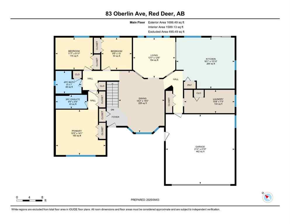 MLS® A2256006 - 83 Oberlin Avenue  in Oriole Park Red Deer, Residential