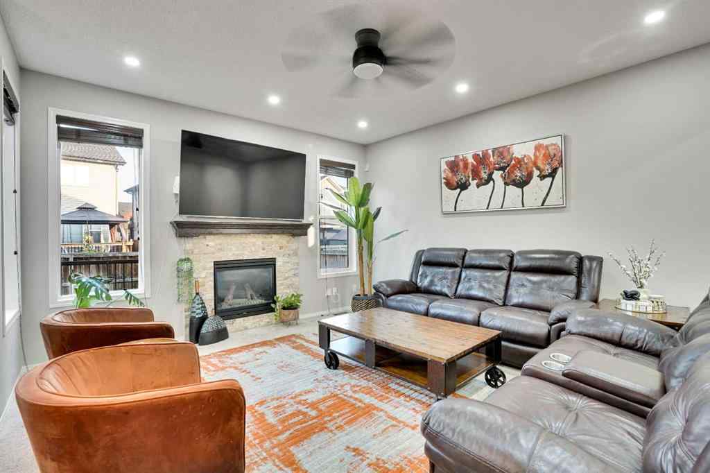 MLS® A2256037 - 124 Skyview Shores Road NE in Skyview Ranch Calgary, Residential